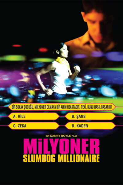Milyoner (Slumdog Millionaire) Milyoner orijinal film afişi