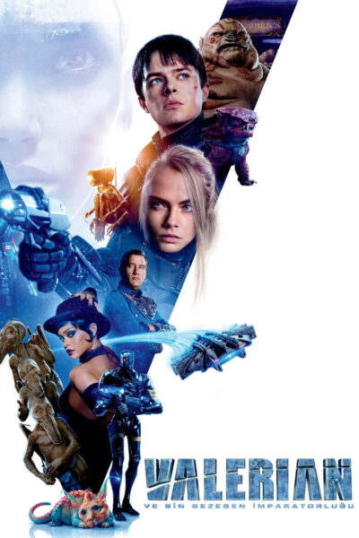 Valerian ve Bin Gezegen İmparatorluğu orijinal film afişi